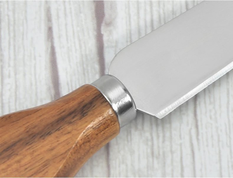 Featured image for '6-Piece Stainless Steel & Acacia Wood Cheese Knife Set The Perfect Gift for Cheese Lovers'